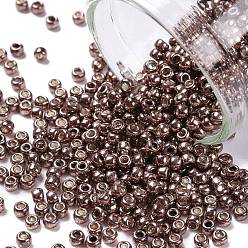 (556) Galvanized Mauve Тохо 11/0 круглые бусины, японский бисер, (556) оцинкованный сиреневый, 2.2 мм, отверстие : 0.8 мм, Около 1111 шт / 10 г