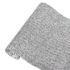 Klar ab Glitzerharz Hotfix Strass (Schmelzkleber auf der Rückseite), Strassbesatz, Kostüm-Zubehör, klar ab, 23.6x40x0.3 cm