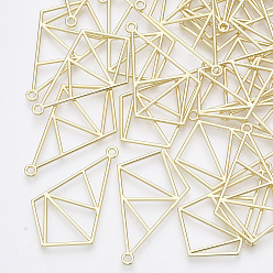 Light Gold Подвески из сплава , воздушный змей, золотой свет, 40x24x1 мм, отверстие : 1.8 мм