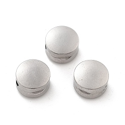 Плоский Круглый 304 стали европейская застежками из нержавеющей стали типа, плоско-круглые, 10x9 мм, отверстие : 1.8 мм