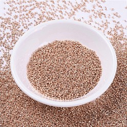 (DB0434) Гальванический Мускат Бусины miyuki delica, цилиндр, японский бисер, 11/0, (дБ 0434) оцинкованный мускат, 1.3x1.6 мм, Отверстие: 0.8 мм, о 2000 шт / бутылка, 10 г / бутылка