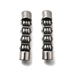 Античное Серебро 304 звенья в форме счет из нержавеющей стали, античное серебро, 41x9 мм, отверстие : 6 мм