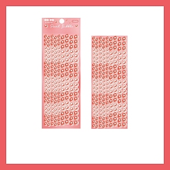 Лосось Имитация перламутровых пузырьковых лазерных наклеек, самослипание, для чемодана, скейтборде, холодильник, шлем, оболочка мобильного телефона, salmon, 160x62 мм