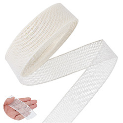 (404) Непрозрачное AB Кислое яблоко Химическое волокно, импортное, рыбья кость, закрученный край, аксессуары для одежды, цветочный белый, 1-3/8 дюйм (35.5 мм)