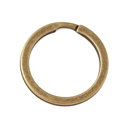 Античная Бронза Железные разрезные кольца, античная бронза, 25x2.5 мм, внутренний диаметр: 20 мм