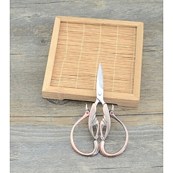 Красная Медь Ножницы из нержавеющей стали, ножницы для вышивания, швейные ножницы, Красная медь, 11 см