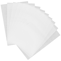 Rectangle 50шт. бумаги для глажения, используемой для изготовления самодельных термобусин, прямоугольные, 300x203x0.05 мм
