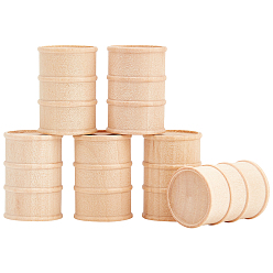 Column Незаконченная деревянная мини-игрушка, для детей живопись, колонка, 2.9x4.1 см