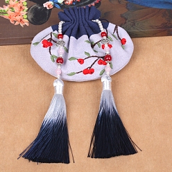 Другие Наборы для вышивания саше своими руками, включая ткань для вышивания и нитки, игла, пяльцы, инструкция, ормозия, 110x100 мм