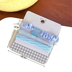 Светло-Голубой Связей ткани волос, Небесно-голубой, Размер упаковки: 90x80x12 mm