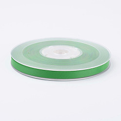 Medium Sea Green Double Face Matte Satin Ribbon, Polyester Satin Ribbon, Medium Sea Green, (1/4 inch)6mm, 100yards/roll(91.44m/roll)