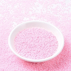 (RR530) Pink Ceylon MIYUKI Round Rocailles Beads, Japanese Seed Beads, (RR530) Pink Ceylon, 11/0, 2x1.3mm, Hole: 0.8mm, about 1100pcs/bottle, 10g/bottle