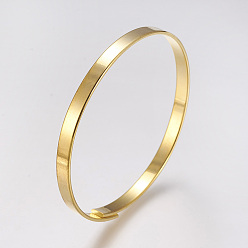 Золотой Латунные браслеты, золотые, 2-3/8 дюйм (59 мм)