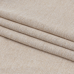 Tan Herringbone Patterned Tweed Fabric for Clothing Accessories, Tan, 1000x1500x0.5mm