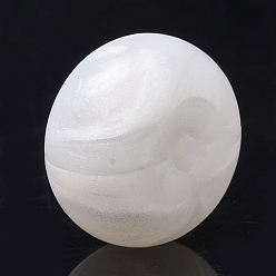 Белый Пищевые экологически чистые силиконовые бусины, рондель, белые, 14x8 мм, отверстие : 3 мм