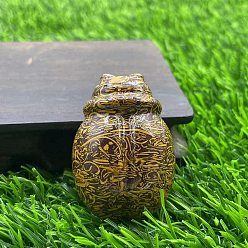 Джаспер Резные фигурки целебных божьих коровок из натуральной яшмы, Украшения из камня с энергией Рейки, 50 мм