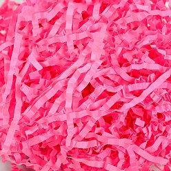 Фуксиновый Бумажный крошечный наполнитель, для упаковки подарков и наполнения пасхальной корзины, красно-фиолетовые, 3 мм, 100 г / мешок