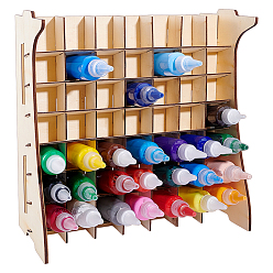 Navajo White Wood Paint Storage Stands, Rectangle, Navajo White, 302x150x310mm