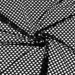 Черный 1м полиэфирные сетчатые ткани, поделки товары для рукоделия, аксессуары, чёрные, 1600 мм