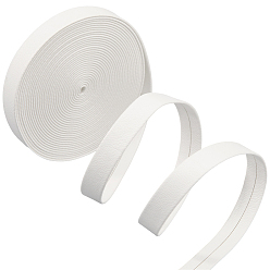Белый Ленты из искусственной кожи, для сумок, изготовление ювелирных изделий, сделай сам крафт, белые, 1/2 дюйм (12 мм), около 5.47 ярдов (5 м) / пачка