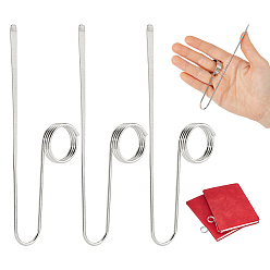 Platinum Alloy Book Clip, Textbook Clip, Platinum, 135x51x8mm