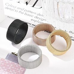 (52) Непрозрачная лаванда 201 палец кольца из нержавеющей стали, Широкополосное кольцо для ионного напыления унисекс (IP), разноцветные, 10 мм, внутренний диаметр: 20 мм