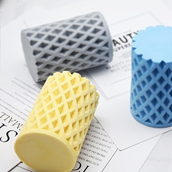 Rhombus Формы для свечей из пищевого силикона своими руками, формы для литья смолы, для уф-смолы, изготовление ювелирных изделий из эпоксидной смолы, ромб, 66x80 мм