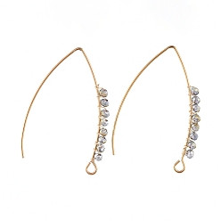 Gray Dangle Earrings, with Faceted Rondelle Glass Beads, 304 Stainless Steel Earring Hooks and Copper Wire, Gray, 41.6x27.6x2.9mm, Hole: 2.5mm, Pin: 0.7mm