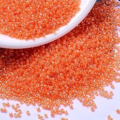 (DB2047) Светящийся Горько-сладкий Бусины miyuki delica, цилиндр, японский бисер, 11/0, (дБ 2047) светлый горький, 1.3x1.6 мм, отверстие : 0.8 мм, Около 100000 шт / 500 г