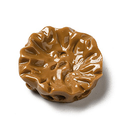 Перу Непрозрачные кабошоны из смолы, куриное гнездо, Перу, 23x22x5 мм