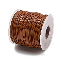 Верблюжий 50 ярдов шнур для ювелирных изделий из воловьей кожи, ювелирные изделия DIY делает материал, с катушкой, верблюжие, 1.5 мм