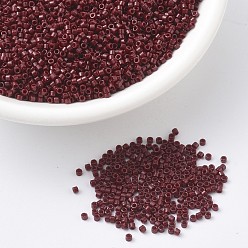 (DB2119) Окрашенный Непрозрачный Мармелад Дуракоат Бусины miyuki delica, цилиндр, японский бисер, 11/0, (db 2119) окрашенный в дюракате непрозрачный мармелад, 1.3x1.6 мм, отверстие : 0.8 мм, Около 100000 шт / 500 г