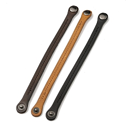 (52) Непрозрачная лаванда Однотонные браслеты из кожаного шнура, с застежками-застежками, разноцветные, 8-5/8 дюйм (22 см)