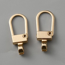 Золотой Застежки-молнии из цинкового сплава, аксессуары для замены молнии, для чемодана, пакет, золотые, 20.5x8.5x5 мм, отверстие : 2.5x2 мм