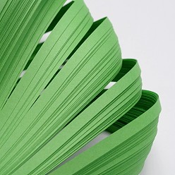 Lime Green Quilling Paper Strips, Lime Green, 530x5mm, about 120strips/bag