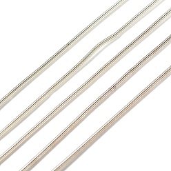 пшеница Французская проволока каркасная проволока, гибкий круглый медный провод, металлизированная нить для вышивания и изготовления украшений, цвет пшеницы, 18 калибр (1 мм), 10 г / мешок