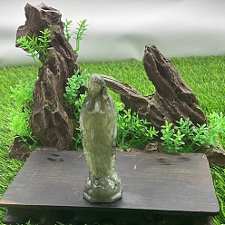 Лабрадорита Резные фигурки исцеляющей Девы Марии из натурального лабрадорита, Украшения из камня с энергией Рейки, 100 мм