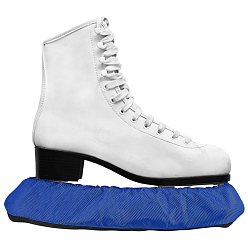 Blue Oxford Cloth Ice Skate Guards, Ice Skate Blade Covers, Blue, 250x70x21mm