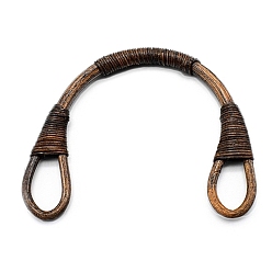 Кокосово-Коричневый Ручки для сумок из ротанга, аксессуары для замены сумок, кокосового коричневый, 100 мм