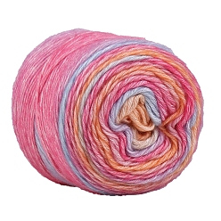 Ярко-Розовый Полиэфирная пряжа, для вязания крючком принадлежности, ярко-розовый, 2.5 мм, около 306.21 ярдов (280 м) / моток