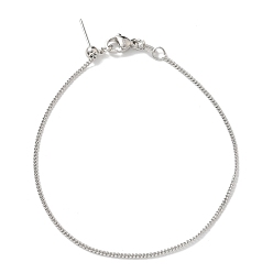 Платина Латунные браслеты для женщин, платина, 8-3/8 дюйм (21.4 см)