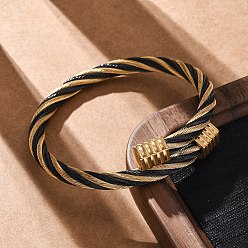 (52) Непрозрачная лаванда 304 браслеты из нержавеющей стали для женщин, ионное покрытие (ip), разноцветные, 3/4 дюйм (1.75 см), внутренний диаметр: 2-1/4 дюйм (5.65x5.7 см)