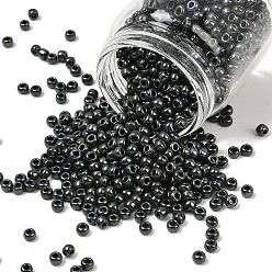 (89) Metallic Moss Тохо 6/0 круглые бусины, японский бисер, (89) металлический мох, 4 мм, отверстие : 1.5 мм, Около 168 шт / 10 г