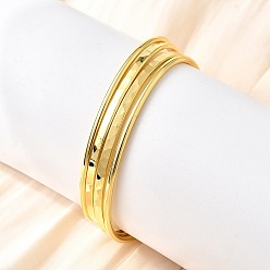 Настоящее золото 18K Латунь манжеты браслеты для женщин, стойки покрытие, долговечный, без свинца и без кадмия, реальный 18 k позолоченный, внутренний диаметр: 1-7/8x2-1/4 дюйм (4.9x5.55 см)