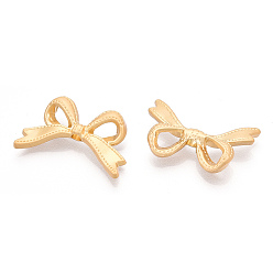 Белый Навахо Сплав с подвесками, окрашенными распылением, бантом, навахо белый, 16x25.5x4.5 мм, отверстие : 2.2 мм