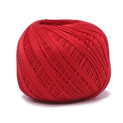 Красный Хлопковые волокна пряжа для вязания, для одежды шарфы свитера шали шапки, красные, 20г/моток