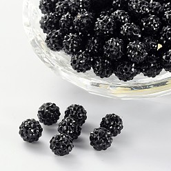 Реактивный Самолет Бусины со стразами, полимерная глина , pave disco бусины, класс А, круглые, половине просверлил, струя, 8 мм, отверстие : 1 мм