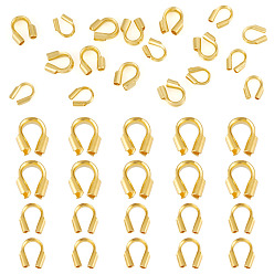 Настоящее золото 18K 20 шт. 2 стили 925 серебряная проволочная защита, реальный 18 k позолоченный, 4.5~5x4~5x1~2 мм, отверстие : 0.6 мм, 10 шт / стиль