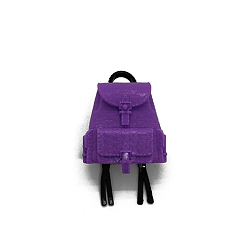 Индиго Рюкзаки для кукол из пвх, аксессуары для изготовления кукол своими руками, индиговые, 45x60 мм