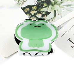 Frog PVC Claw Hair Clips, Frog, 48x35mm
